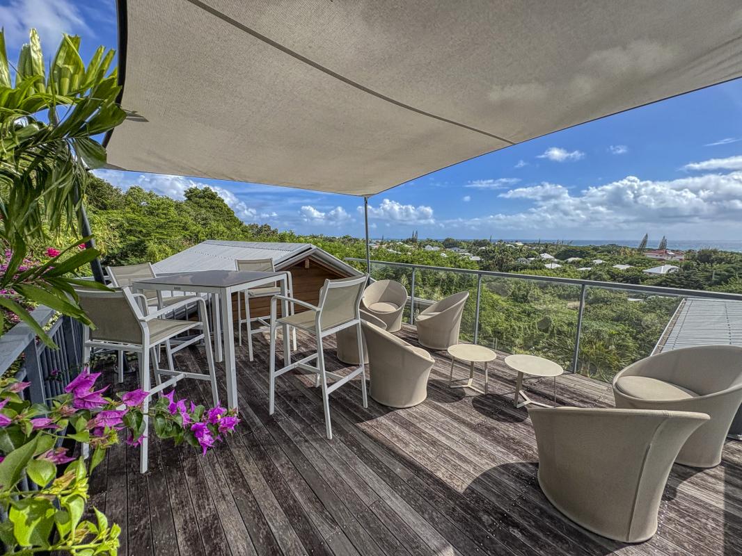 50.location villa piscine Saint François Guadeloupe_Roof Top